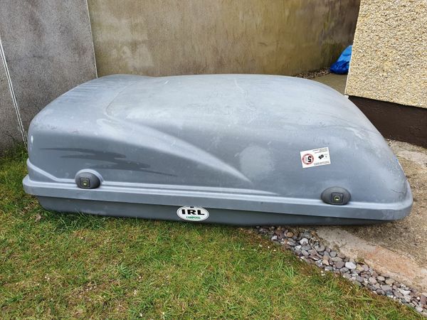 Roof box for car.