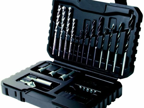 BLACK+DECKER A7216-XJ Drilling and Screwdriver Bit Set - 32 Piece, Gray