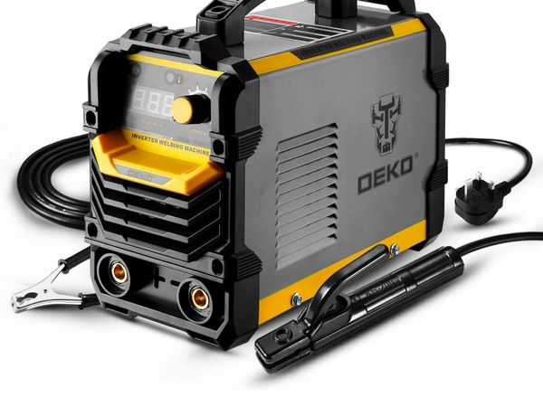 DEKO 220V MMA Welder, 200A ARC Welder Machine IGBT Digital Display LCD