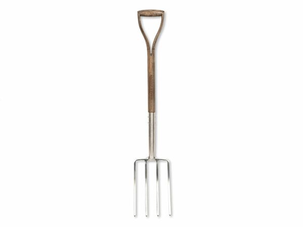 Spear & Jackson 4550DF Traditional Stainless Steel Digging Fork, Blue