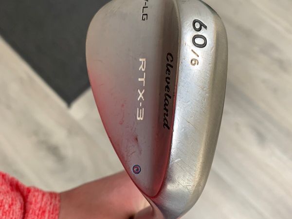 Cleveland RTX 3 60 degree wedge 6 bounce