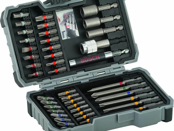 Bosch Professional Extra Hard Screwdriver Bit and Nutsetter Set, 43-Piece