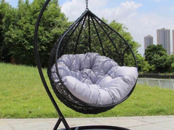 EGG HANGING CHAIR XXL CUSHIONS - DELIVERY