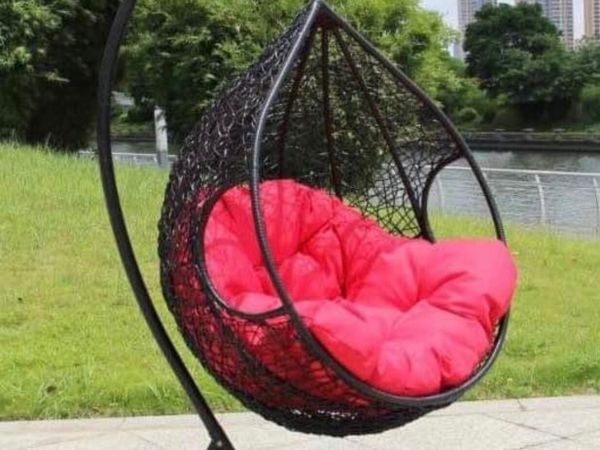 EGG RATTAN SWING CHAIR / DELIVERY