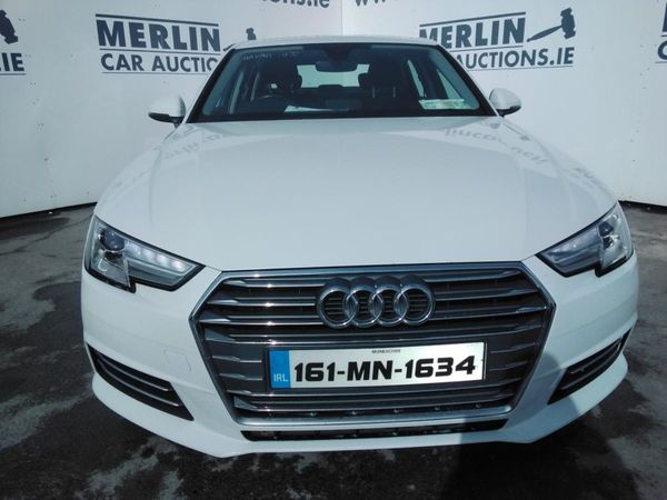Audi A4 Saloon, Diesel, 2016, White