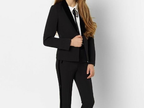 Girls black suit