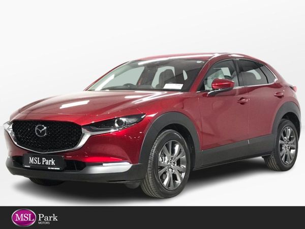 Mazda CX-30 Crossover, Petrol Hybrid, 2024, Red