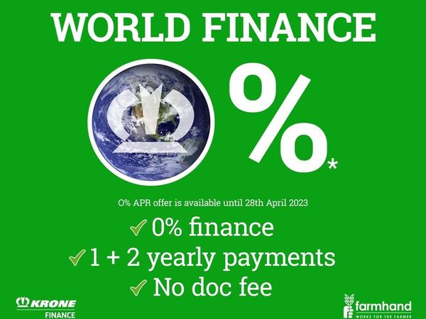 Krone 0% Finance Available on all new Krone