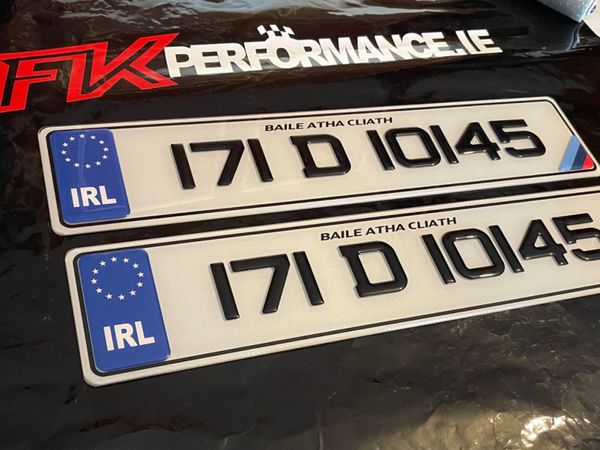 Ultimate gel German jap number plates