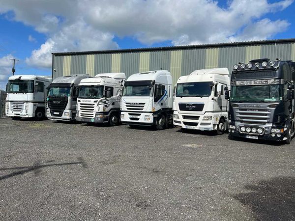Selection of Trucks for Export -Renault -Daf – Sca
