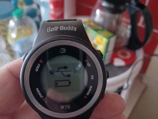 Golfbuddy wt6 discount golf gps watch