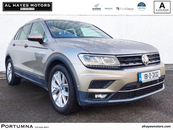 Volkswagen Tiguan SUV, Diesel, 2018, Gold