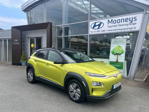 Hyundai KONA MPV, Electric, 2021, Green
