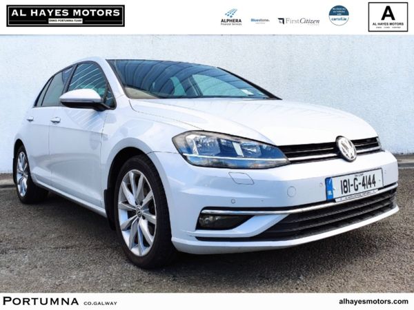 Volkswagen Golf Hatchback, Diesel, 2018, White