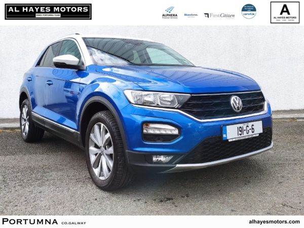 Volkswagen T-Roc SUV, Petrol, 2019, Blue