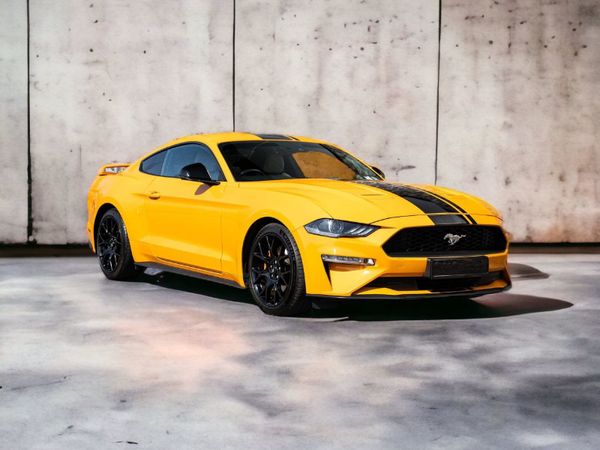 Ford Mustang Coupe, Petrol, 2019, Orange