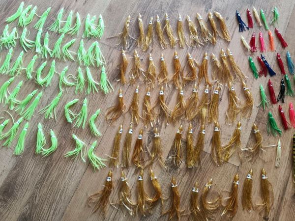127 mixed Muppets for rig making sea fishing