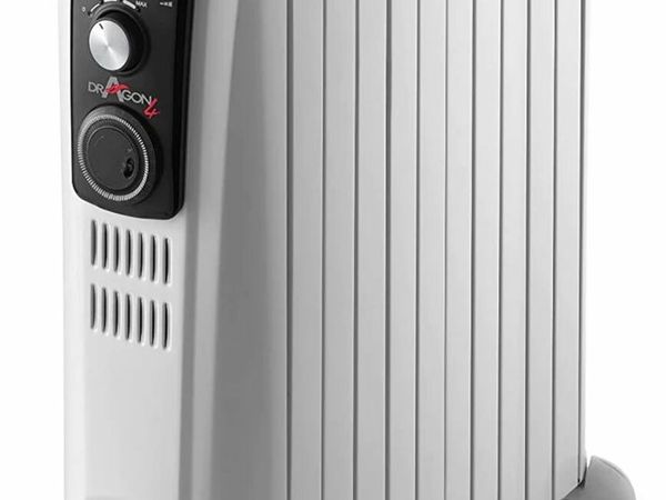Dragon 4 TRD41025T Oil Filled Radiator - White for sale in Co. Louth for  €559 on DoneDeal