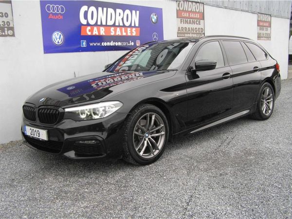 BMW 5-Series Estate, Diesel, 2019, Black