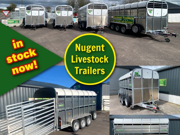 NEW 14x6 Nugent Livestock Trailers