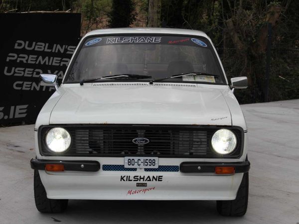 Ford Escort Saloon, Petrol, 1980, White