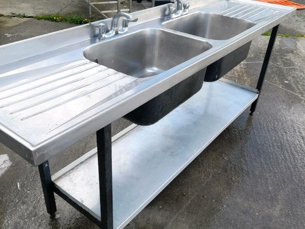 Sink Double Stainless Steel