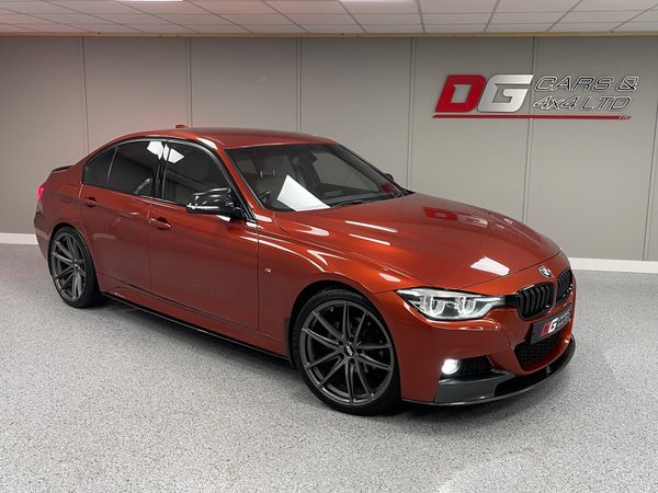 BMW 3-Series Saloon, Diesel, 2017, Orange