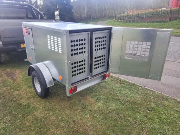 Aluminum dog best sale trailer for sale