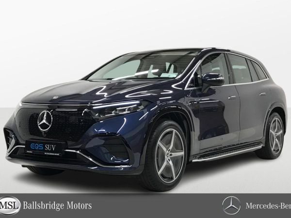 Mercedes-Benz EQS SUV, Electric, 2024, Blue