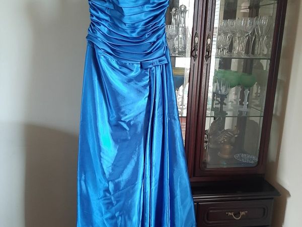 Royal Blue Full Length Dress (New)