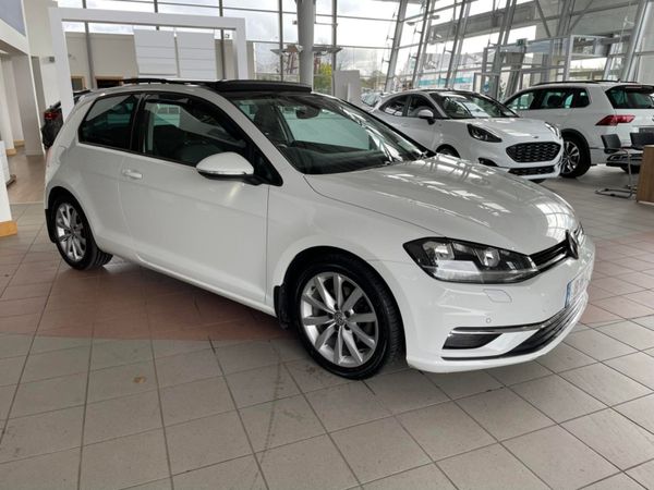 Volkswagen Golf Hatchback, Diesel, 2018, White