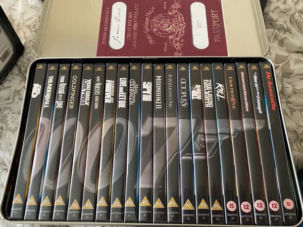 James bond store dvd box