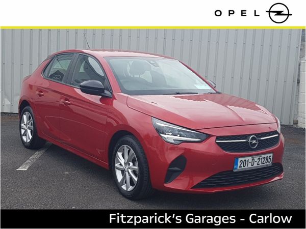 Opel Corsa Hatchback, Petrol, 2020, Red