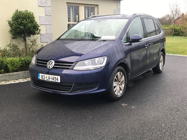 Volkswagen Sharan MPV, Diesel, 2018, Blue