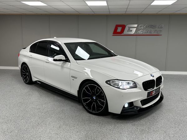 BMW 5-Series Saloon, Diesel, 2016, White