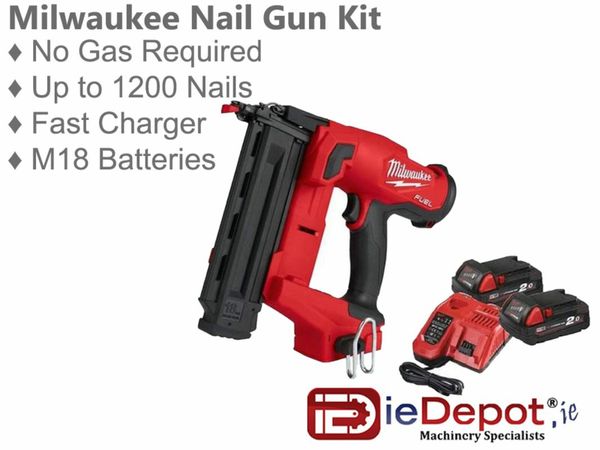 Milwaukee 2nd fix online nail gun