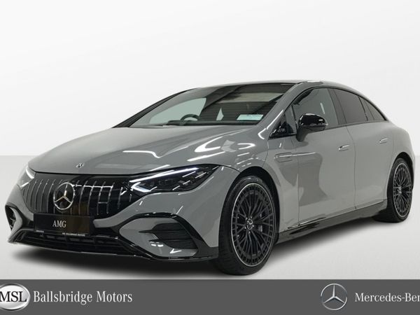 Mercedes-Benz AMG Saloon, Electric, 2024, Grey