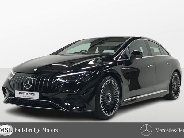 Mercedes-Benz AMG Saloon, Electric, 2024, Black