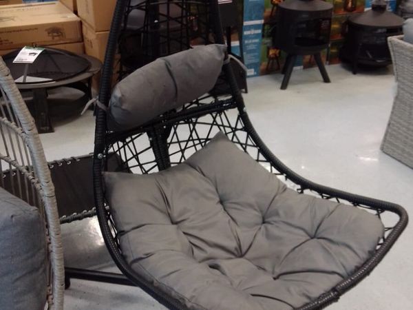 Rattan garden hanging chair for sale in Louth for €180 on DoneDeal