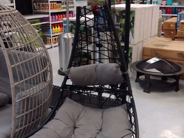 Rattan garden hanging chair for sale in Louth for €180 on DoneDeal