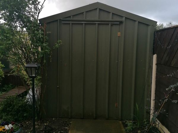 Steel shed