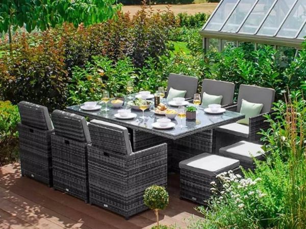 CORNER GARDEN RATTAN FURNITURE SET - DELIVERY for sale in Dublin for €