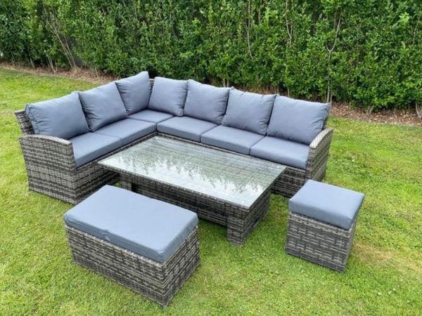 CORNER GARDEN RATTAN FURNITURE SET - DELIVERY for sale in Dublin for €