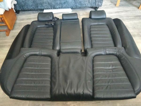 Rear leather seats