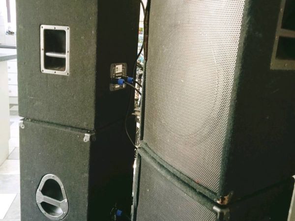 DJ or Band PA System