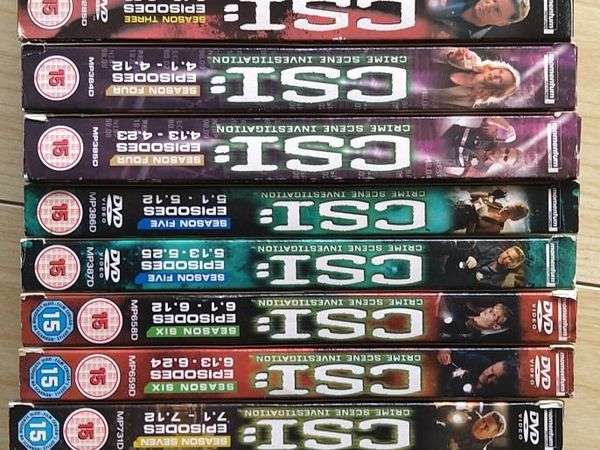 CSI Crime Scene Investigation seasons 1-10 DVD