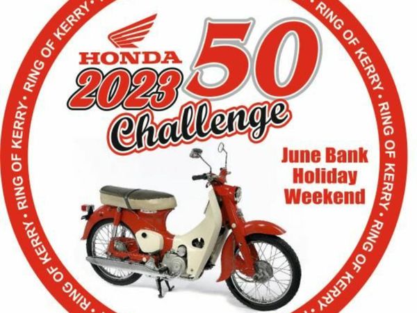 Ring of kerry Honda 50 Challenge Challenge.