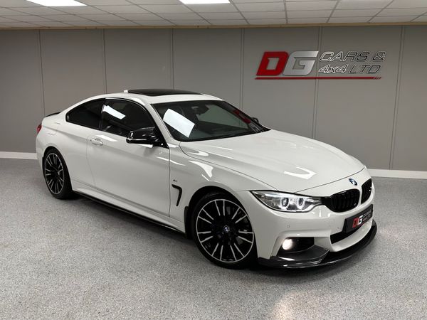 BMW 4-Series Coupe, Diesel, 2015, White