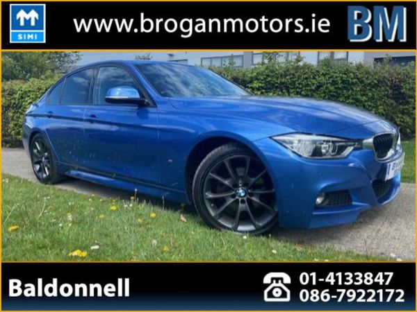 BMW 3-Series Saloon, Hybrid, 2018, Blue