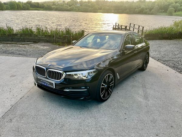 BMW 5-Series Saloon, Diesel, 2018, Black